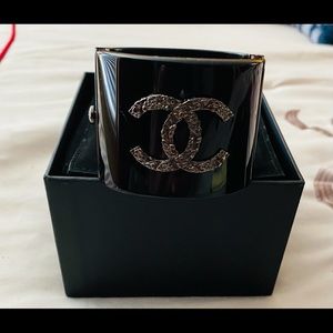 Chanel Black Cuff